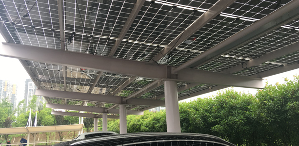  150 KW energía para estacionamiento en Muenster, Alemania 