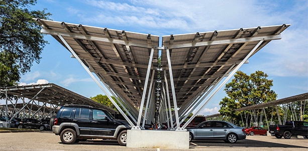  150KW carport solar power Estación, Malasia 