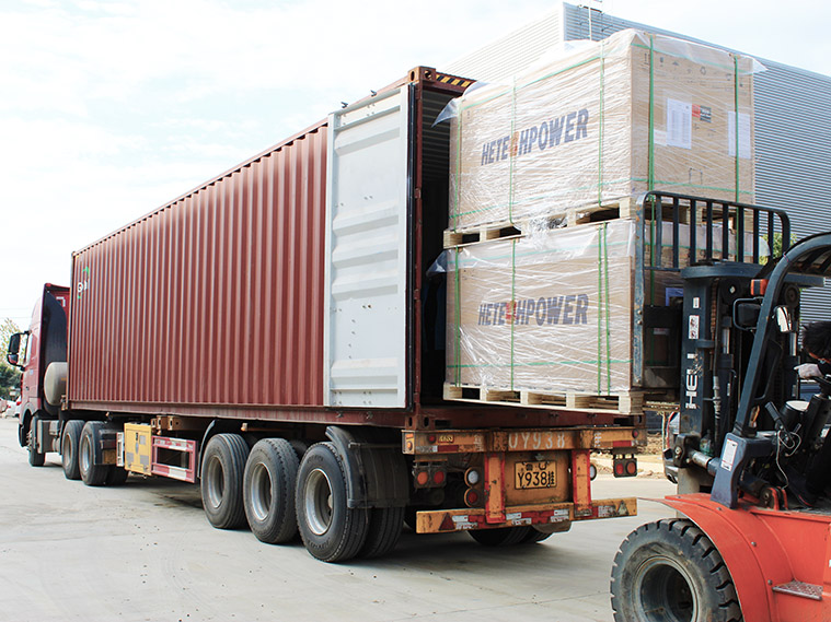  Hetech Solar's volumen de pedidos recientes y envíos
