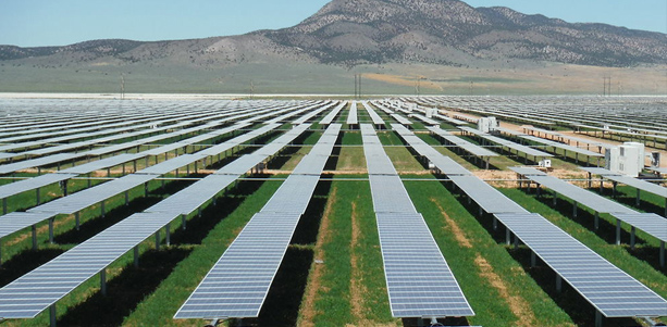  1MW energía solar Estación en Lelystad Países Bajos
